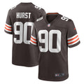 Maurice Hurst Cleveland Browns Nike Game Player Jersey   Brown