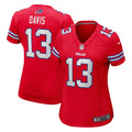 Women s Nike Gabe Davis Red Buffalo Bills Alternate Game Jersey