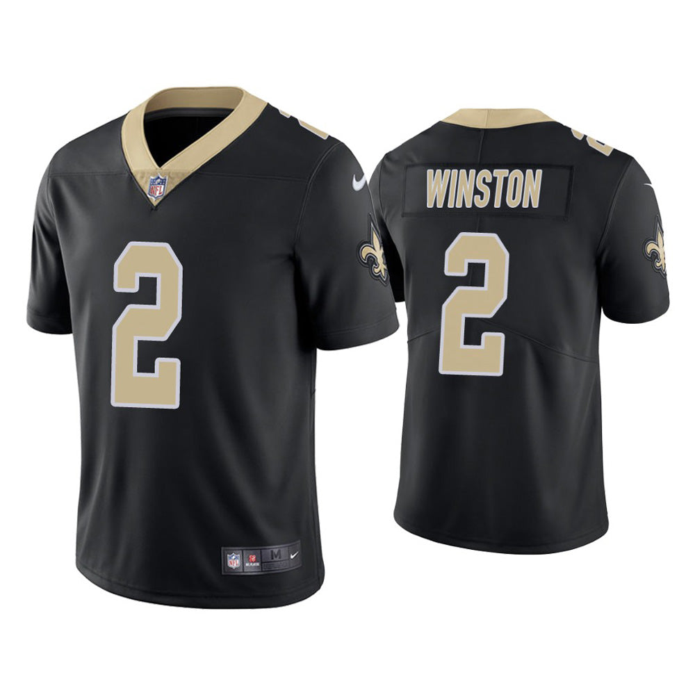 Youth New Orleans Saints Jameis Winston Vapor Jersey   Black