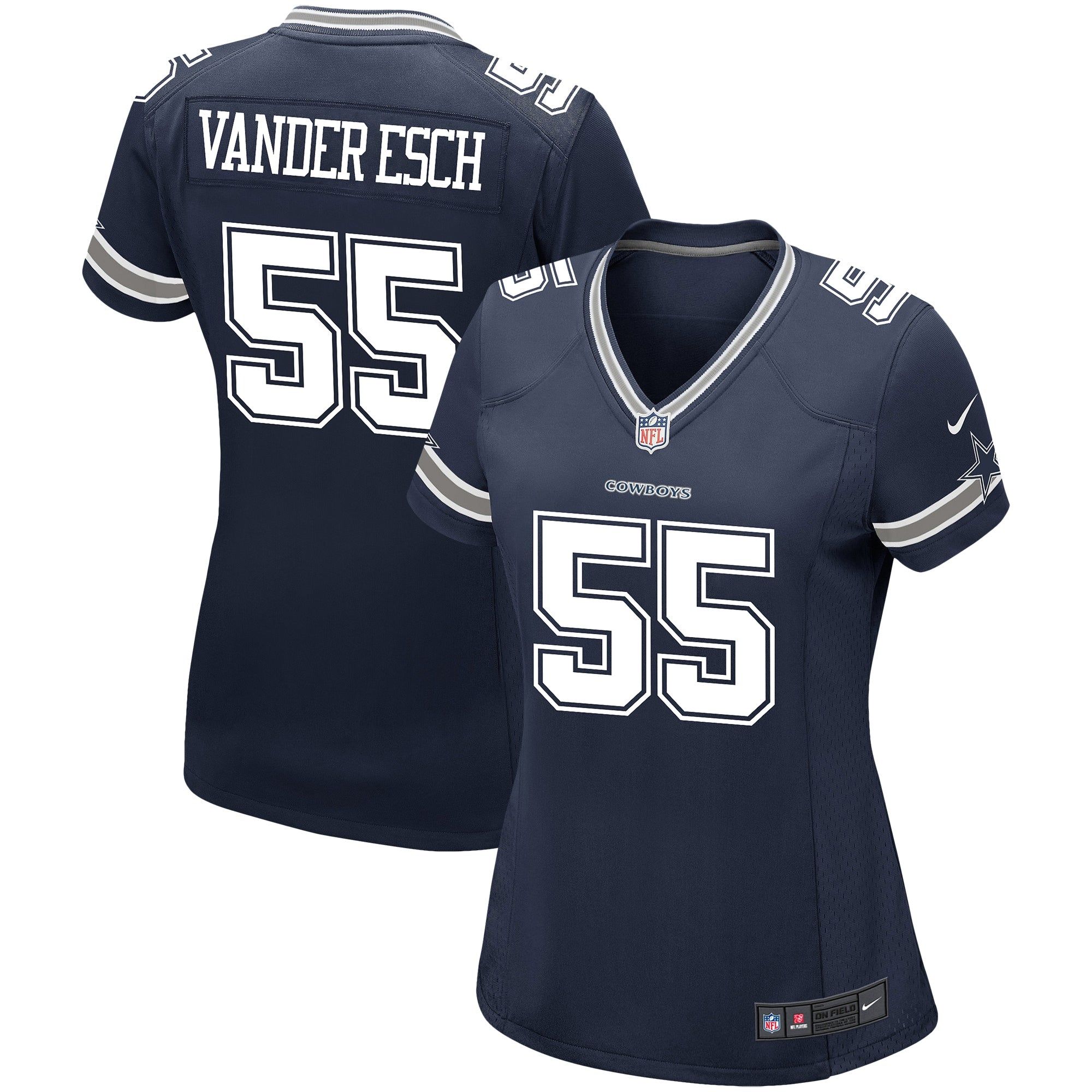 Leighton Vander Esch Dallas Cowboys Nike Women s Game Player Jersey   Navy