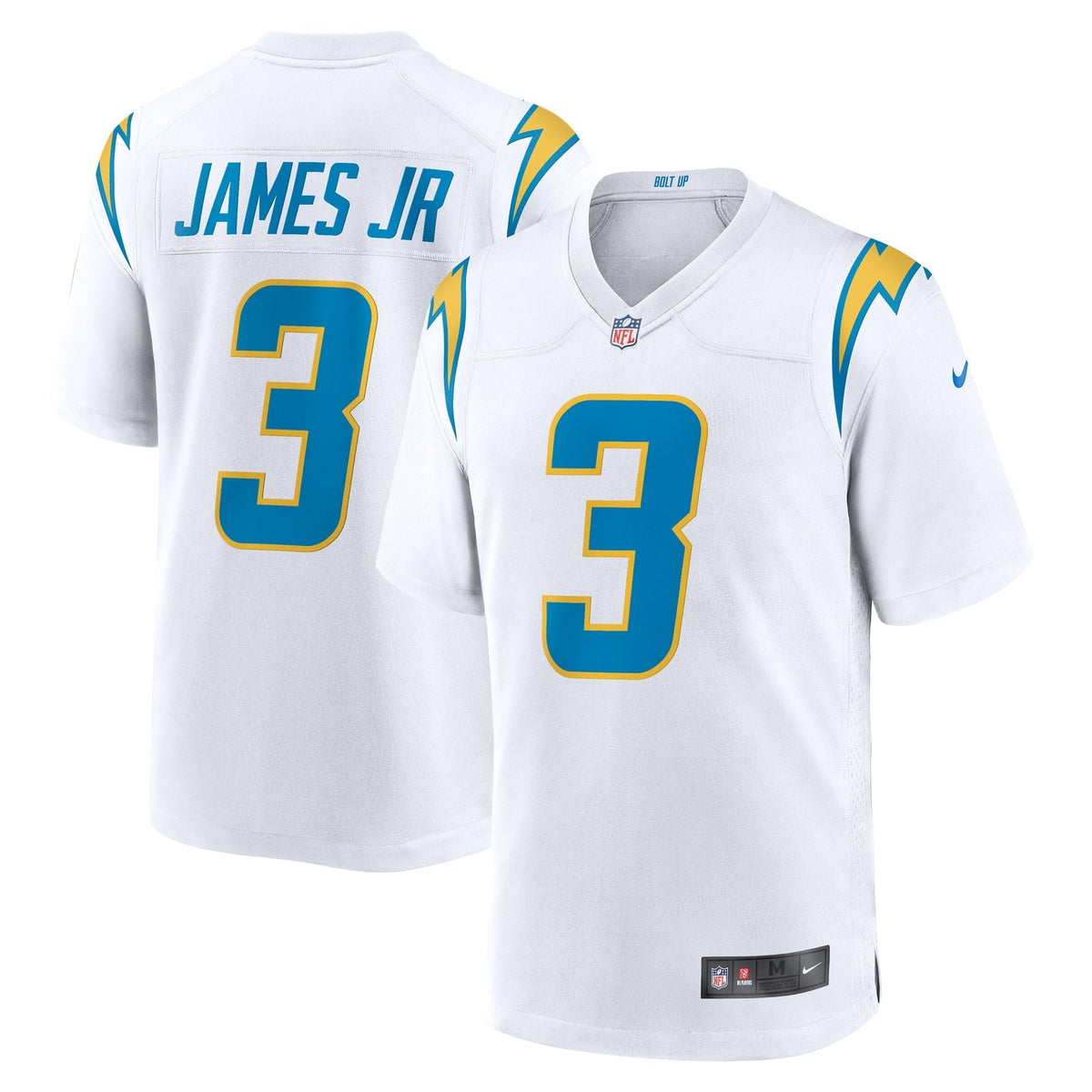 Men s Nike Derwin James Jr. White Los Angeles Chargers Game Jersey