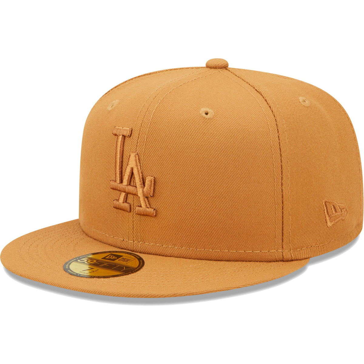 Los Angeles Dodgers New Era Bronze Color Pack 59FIFTY Fitted Hat - Brown