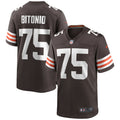 Joel Bitonio Cleveland Browns Nike Game Jersey   Brown