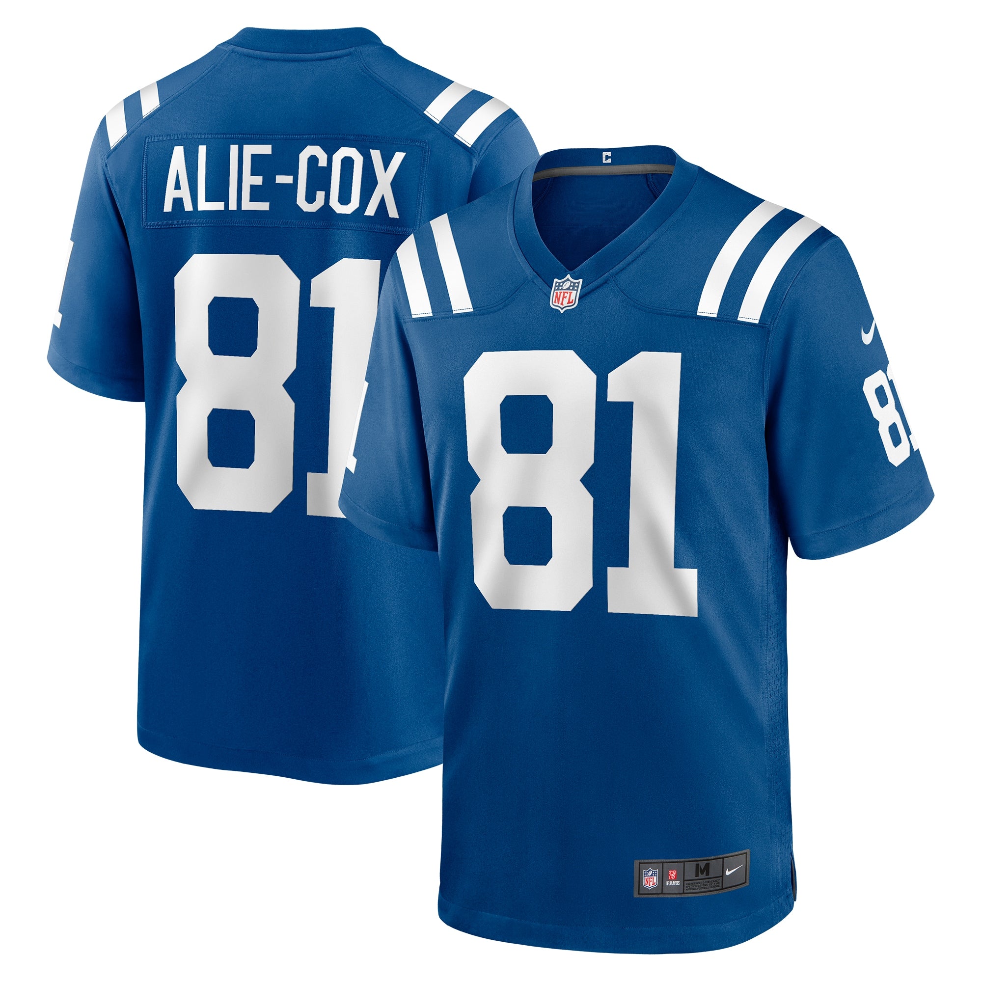 Mo Alie-Cox Indianapolis Colts Nike Team Game Jersey   Royal