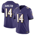 Kyle Hamilton Baltimore Ravens Nike Vapor F.U.S.E. Limited Jersey   Purple