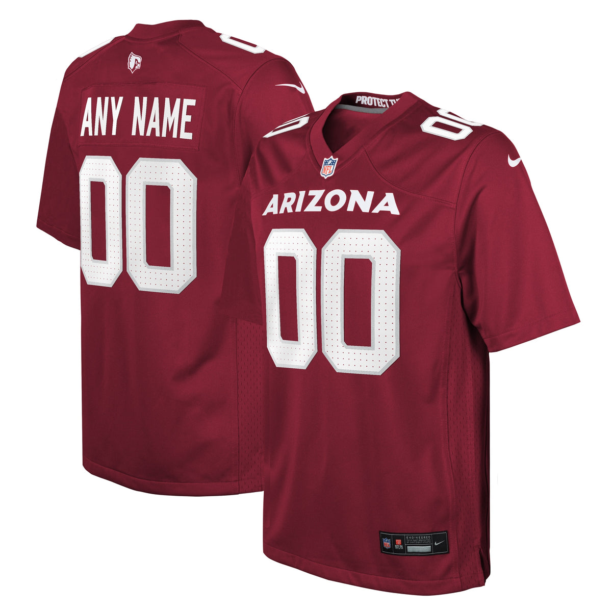 Arizona Cardinals Nike Youth Custom Game Jersey   Cardinal