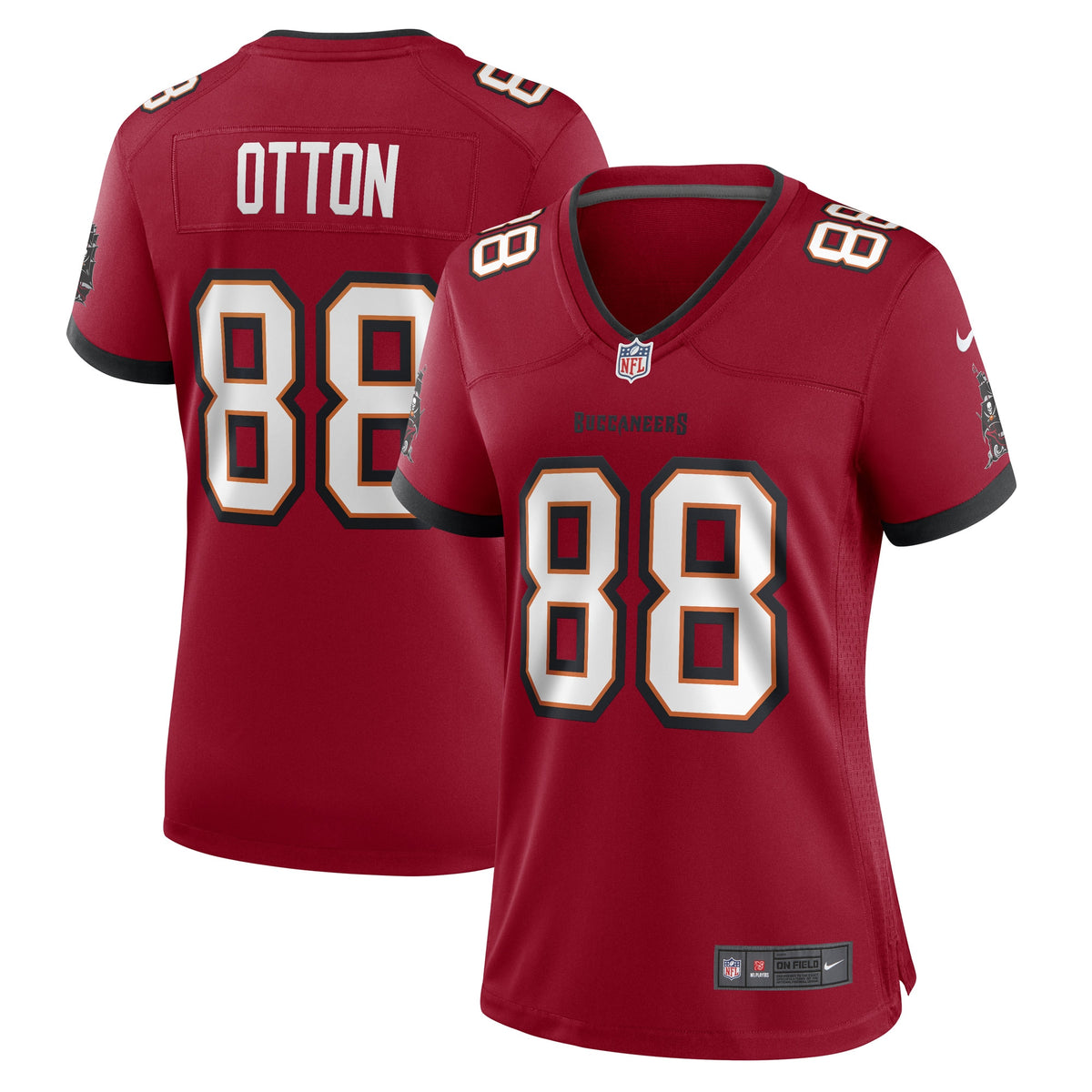 Cade Otton Tampa Bay Buccaneers Nike Women s Game Player Jersey   Red