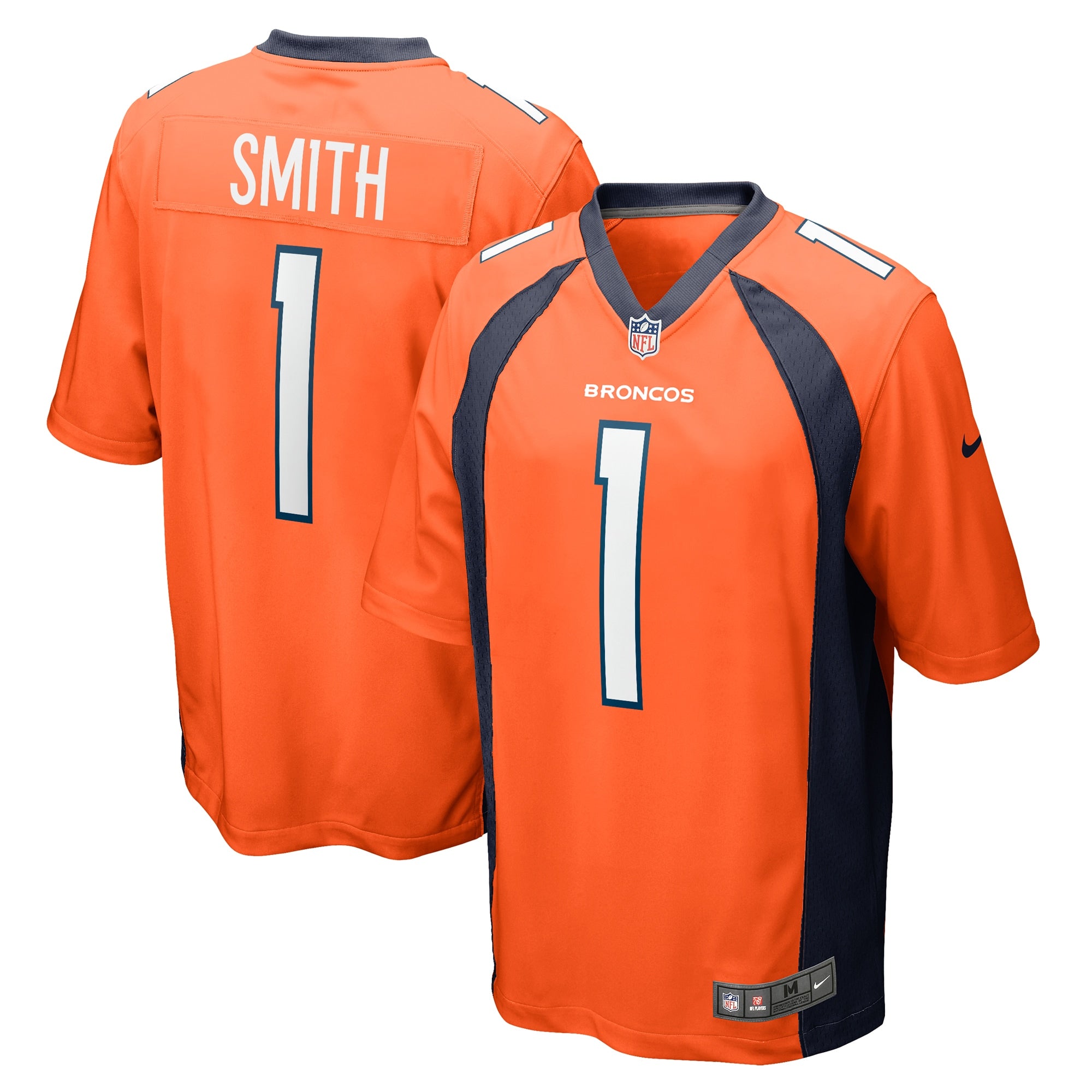 Tremon Smith Denver Broncos Nike Team Game Jersey    Orange