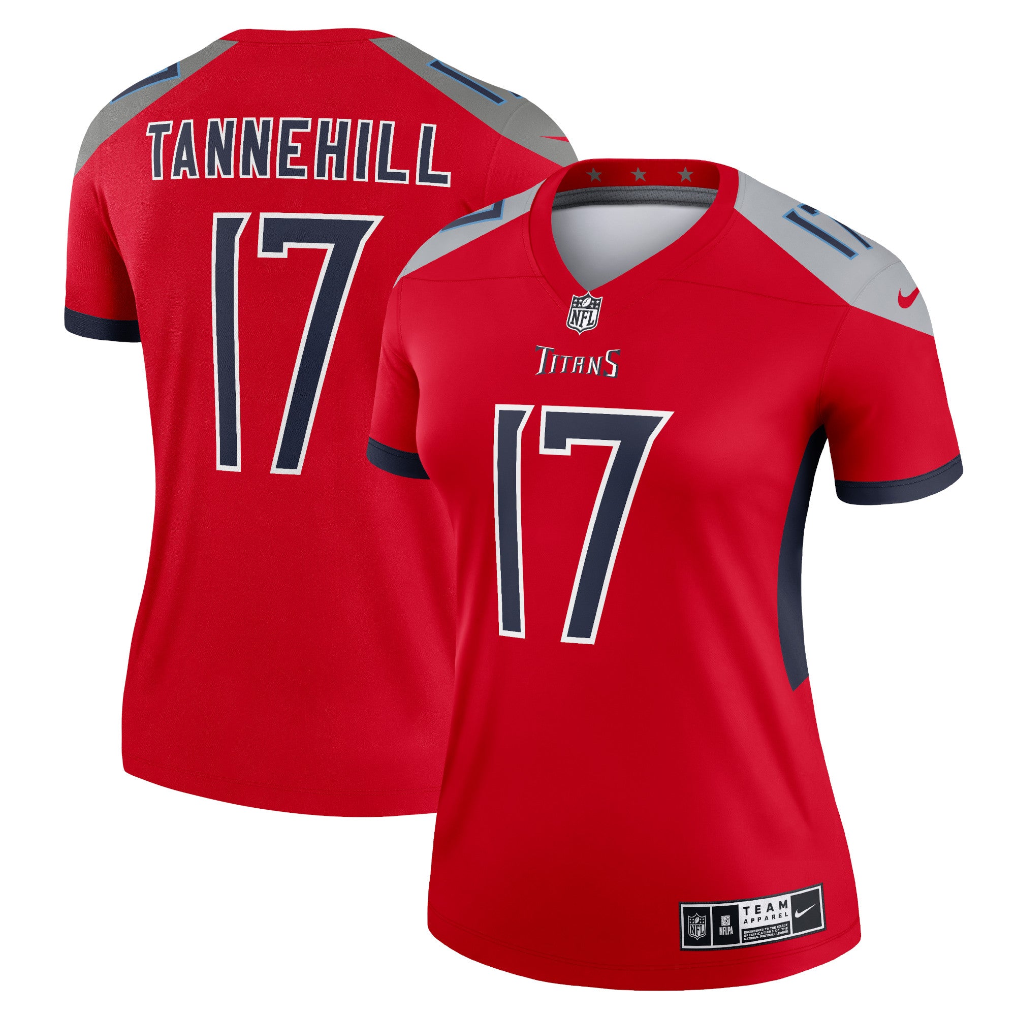 Ryan Tannehill Tennessee Titans Nike Women s Inverted Legend Jersey   Red