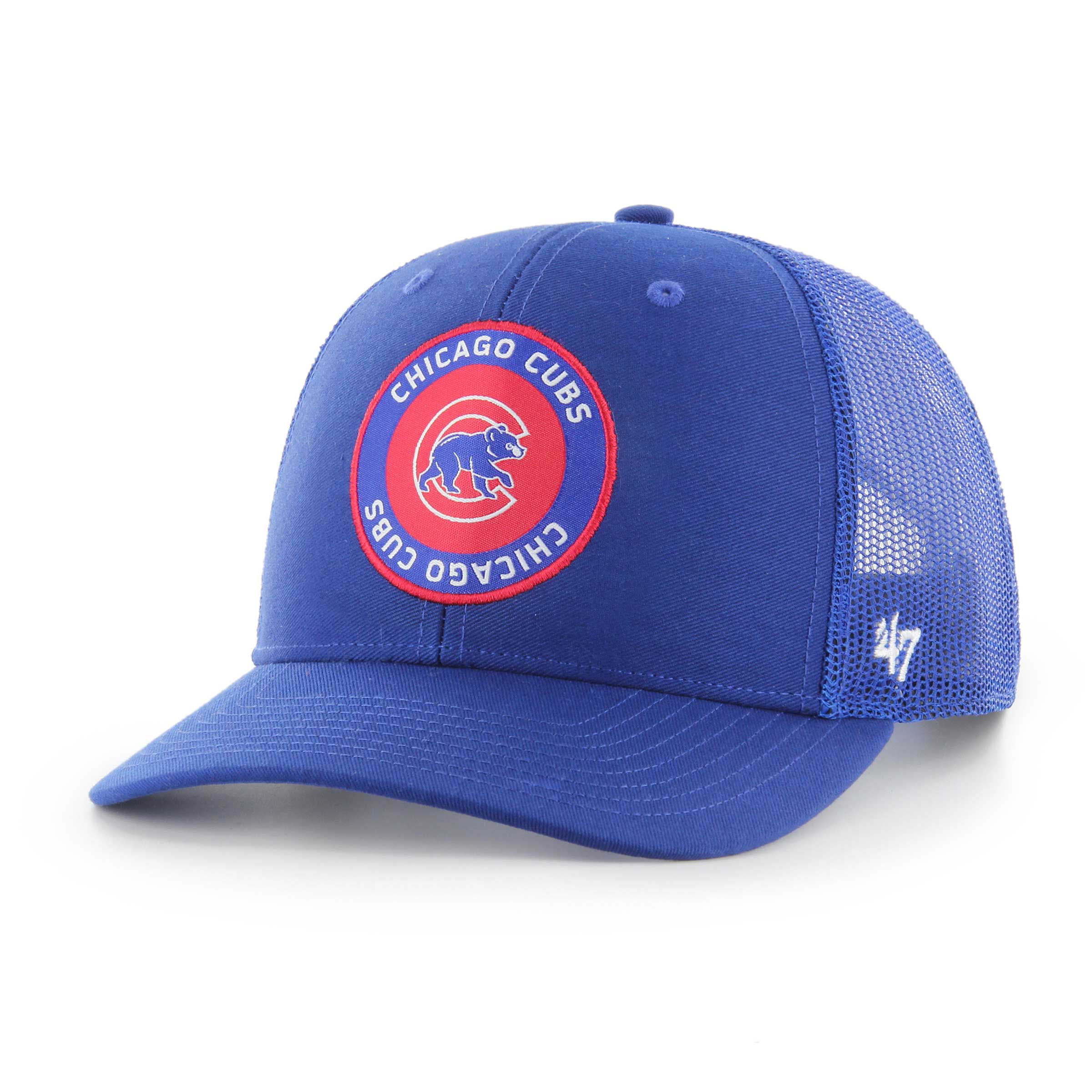 Chicago Cubs '47 Unveil Trucker Adjustable Hat - Royal