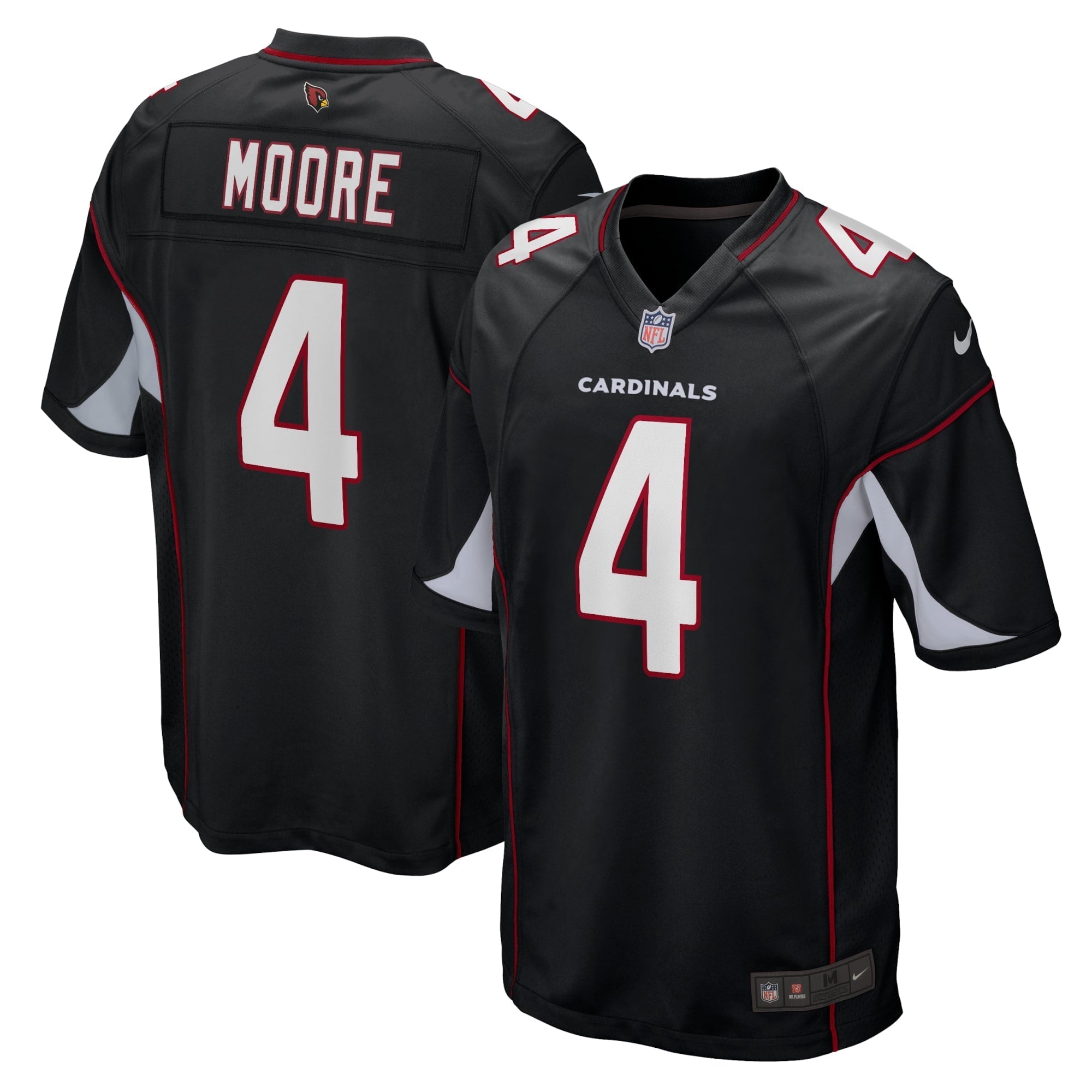 Men s Nike Rondale Moore Black Arizona Cardinals Game Jersey