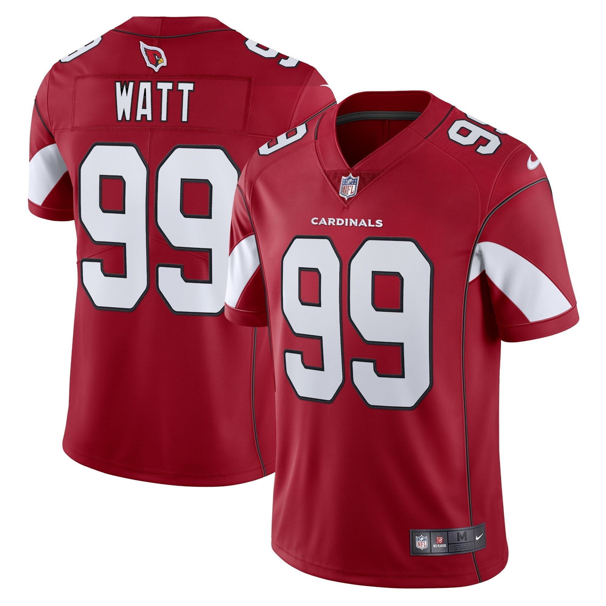 Men s Nike J.J. Watt Cardinal Arizona Cardinals Vapor Limited Jersey