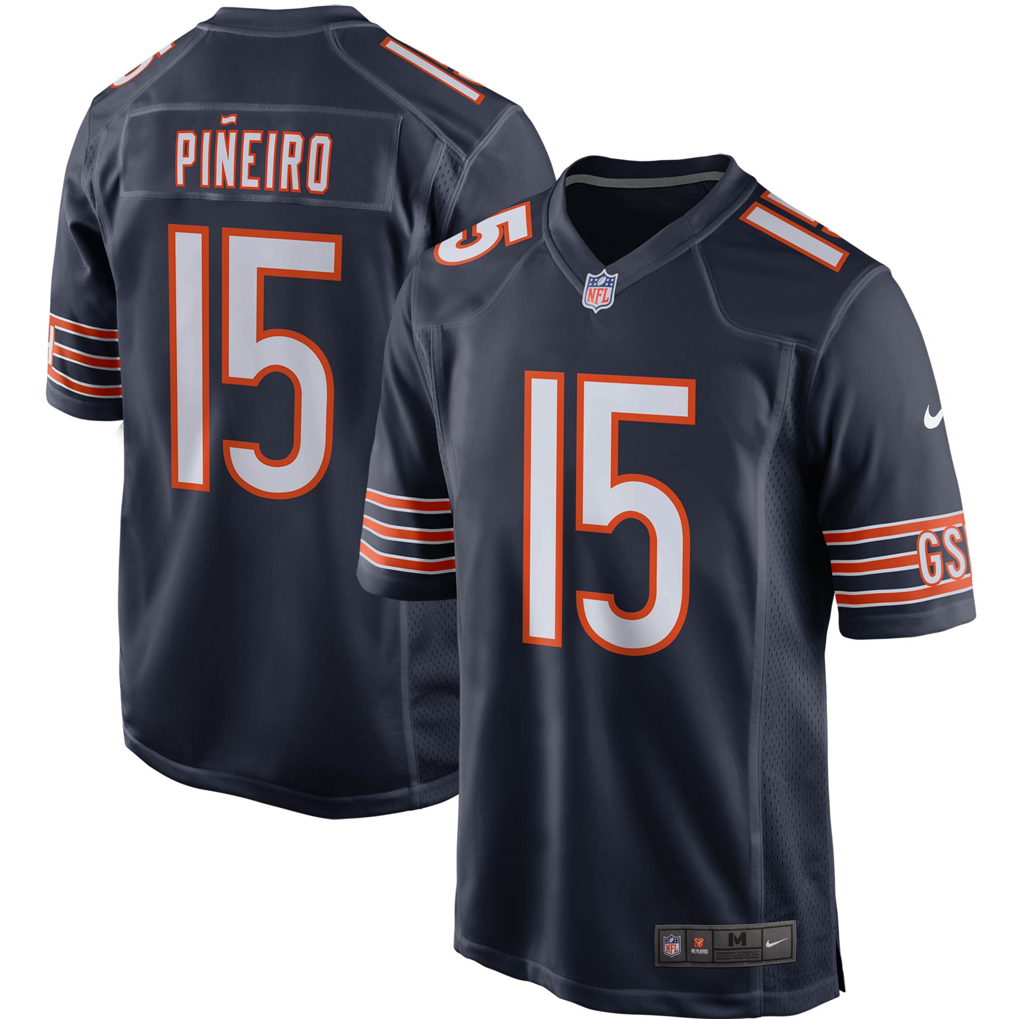 Eddy Pineiro Chicago Bears Nike Game Player Jersey   Navy