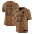Josh Allen Buffalo Bills Nike 2023 Salute To Service Limited Jersey   Brown