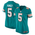 Women s Nike Jalen Ramsey Aqua Miami Dolphins Alternate Game Jersey