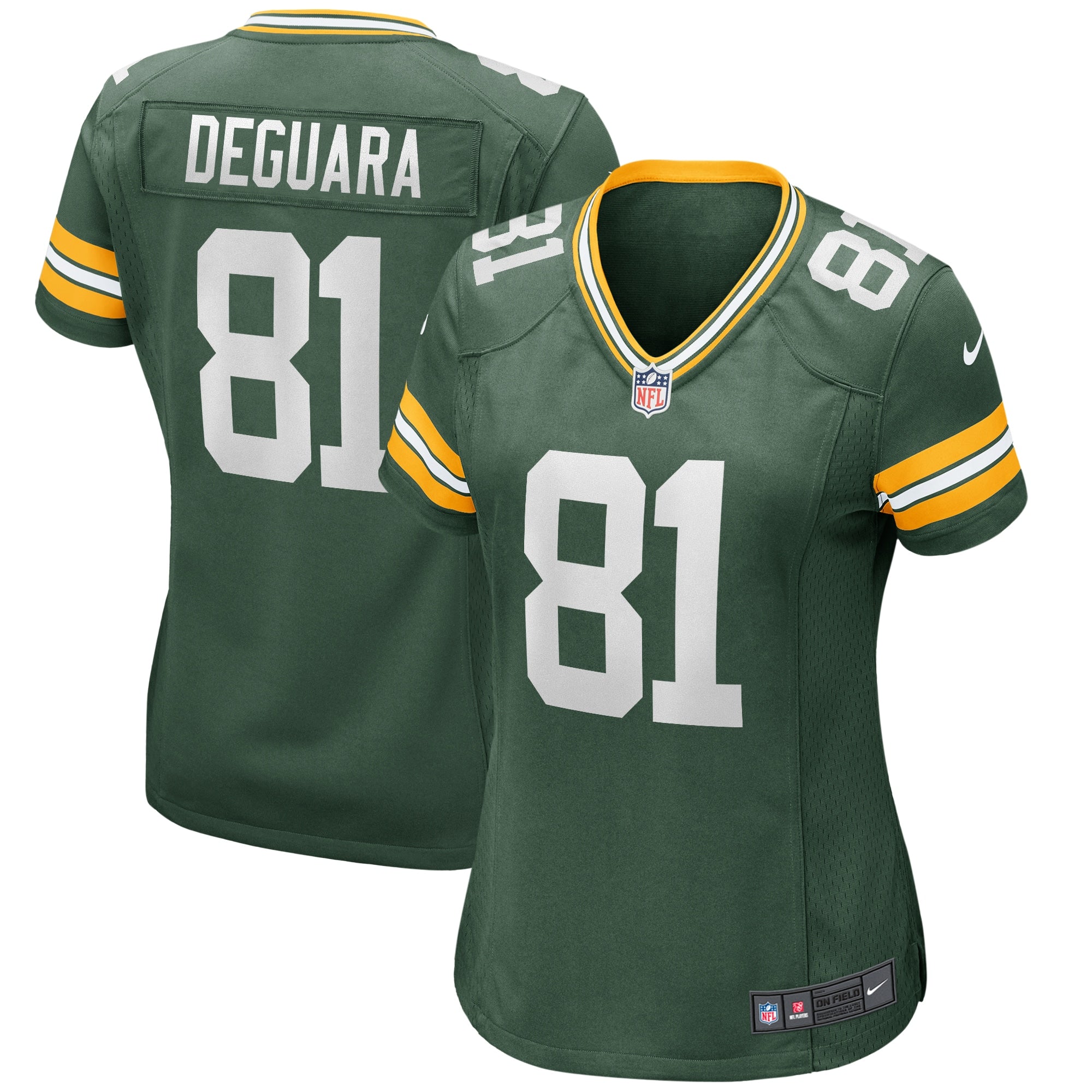 Josiah Deguara Green Bay Packers Nike Women s Game Jersey   Green