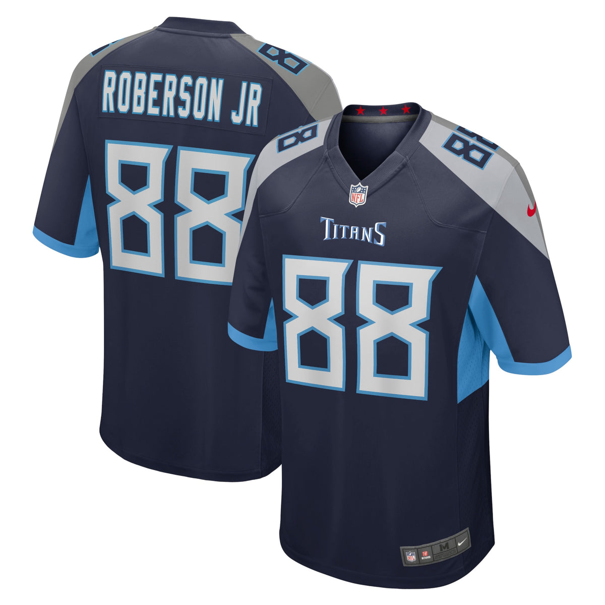 Reggie Roberson Jr. Tennessee Titans Nike Home Game Player Jersey   Navy