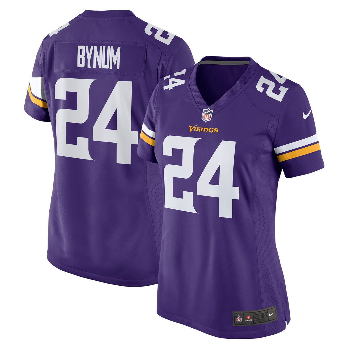 Women s Nike Camryn Bynum Purple Minnesota Vikings Player Game Jersey