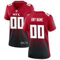 Atlanta Falcons Nike Women s Alternate Custom Game Jersey   Red