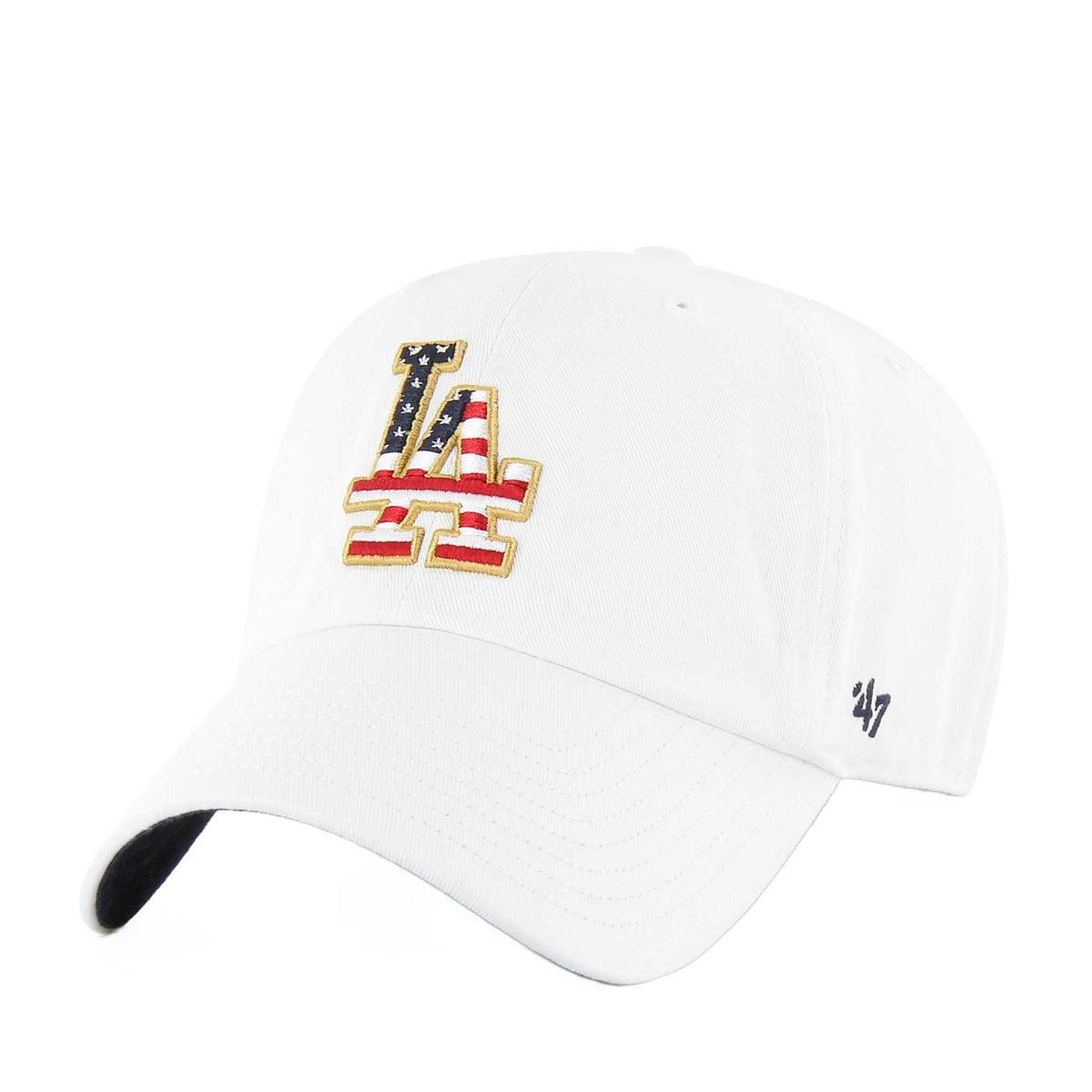 Los Angeles Dodgers '47 Homeland Clean Up Adjustable Hat - White