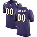 Baltimore Ravens Nike Speed Machine Custom Elite Jersey   Purple