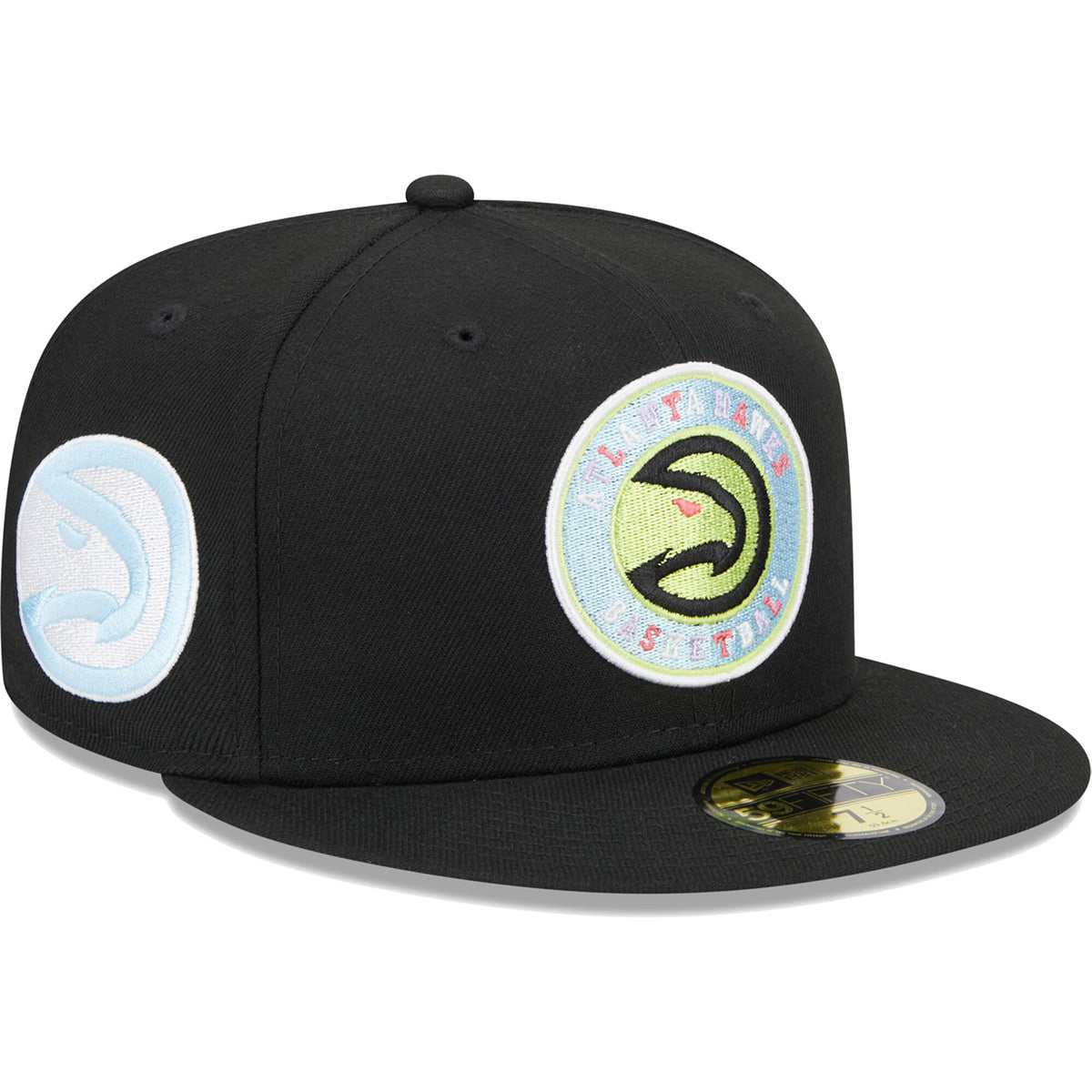 Atlanta Hawks, NBA Jerseys New Era Color Pack 59FIFTY Fitted Hat - Black