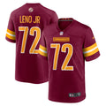 Charles Leno Jr. Washington Commanders Nike Home Game Player Jersey   Burgundy