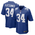 Sandro Platzgummer New York Giants Nike Game Player Jersey Royal