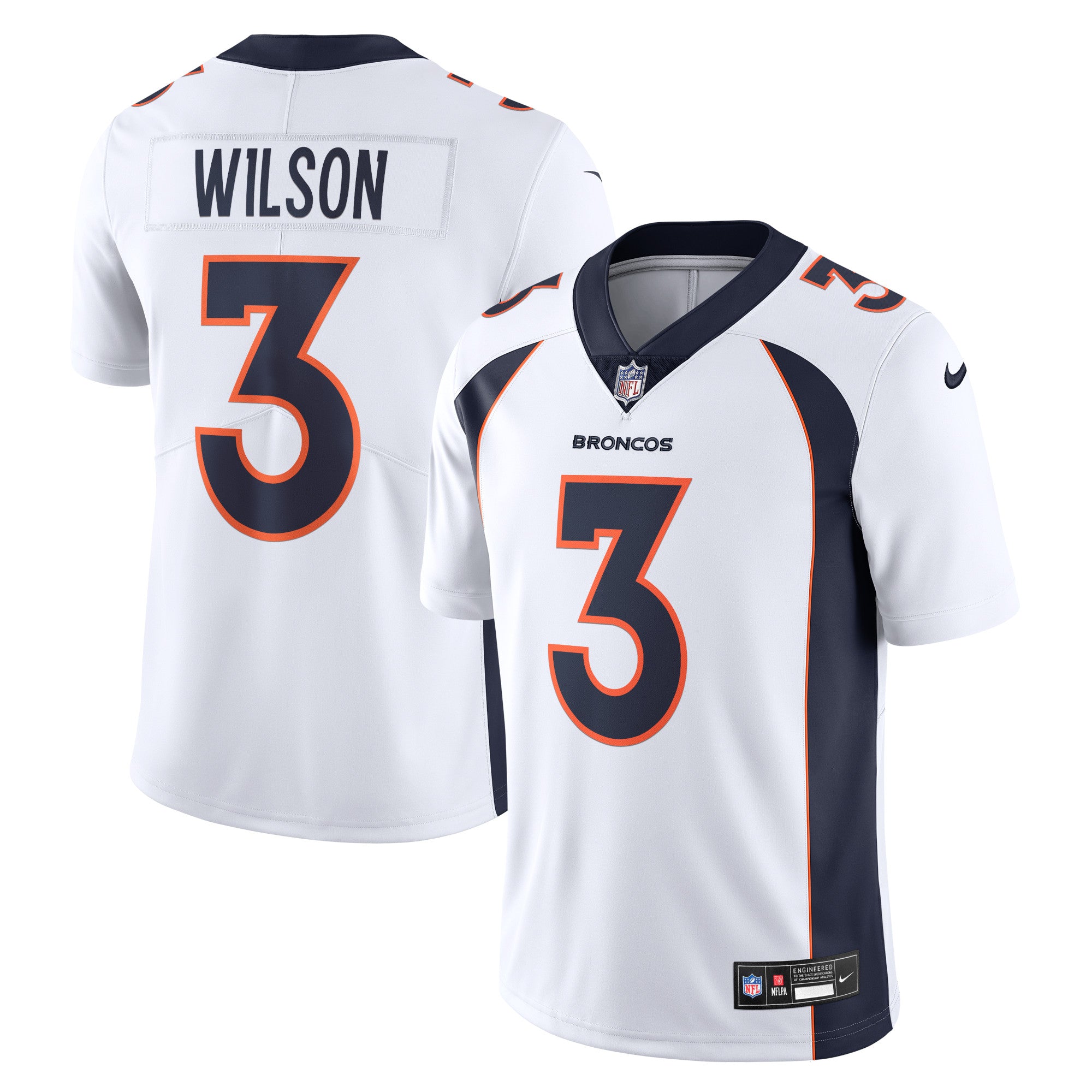 Russell Wilson Denver Broncos Nike  Vapor Untouchable Limited Jersey   White