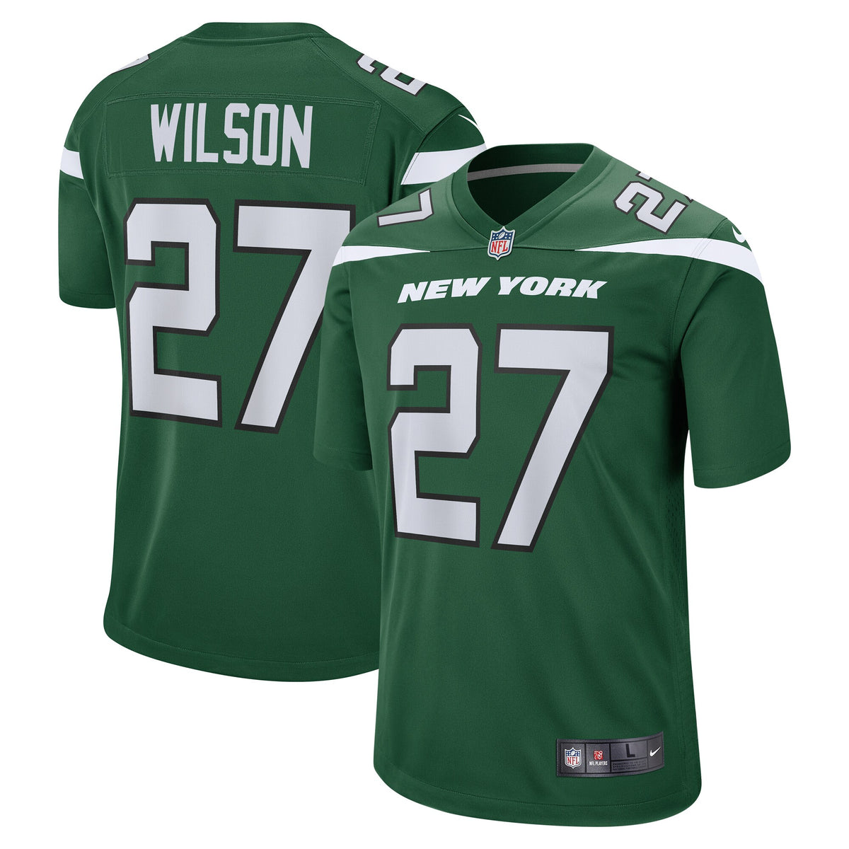 Quincy Wilson New York Jets Nike Game Jersey   Gotham Green