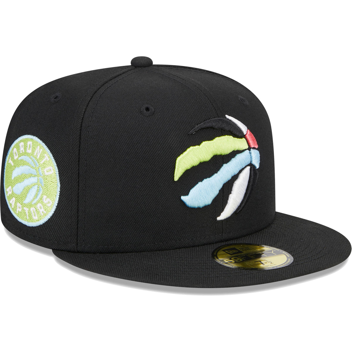 Toronto Raptors New Era Color Pack 59FIFTY Fitted Hat - Black