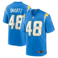 Men s Nike Stone Smartt Powder Blue Los Angeles Chargers Game Player Jersey