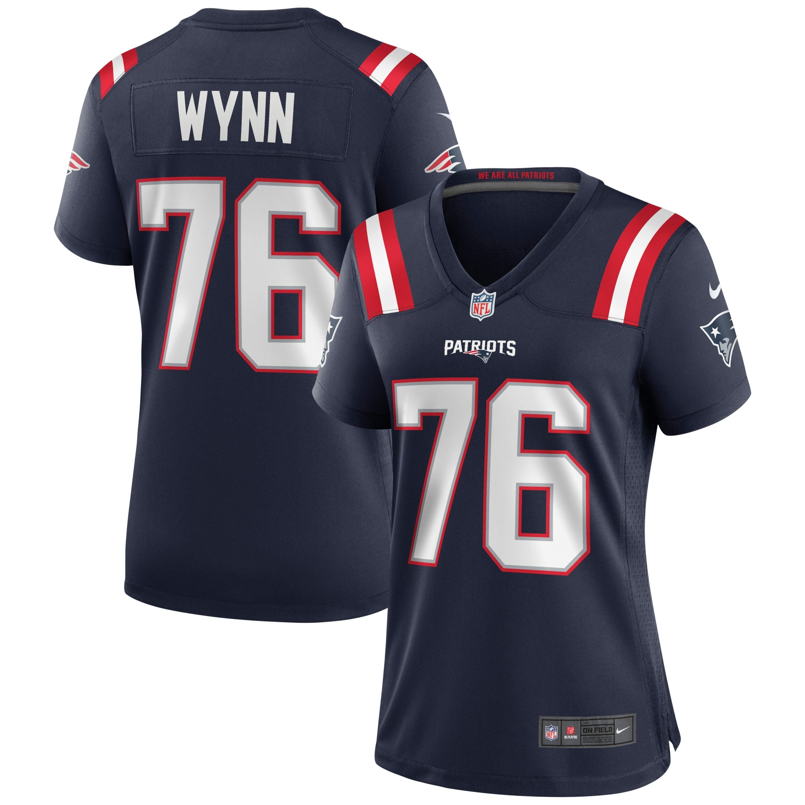 Isaiah Wynn New England Patriots Nike Women s Game Jersey   Navy