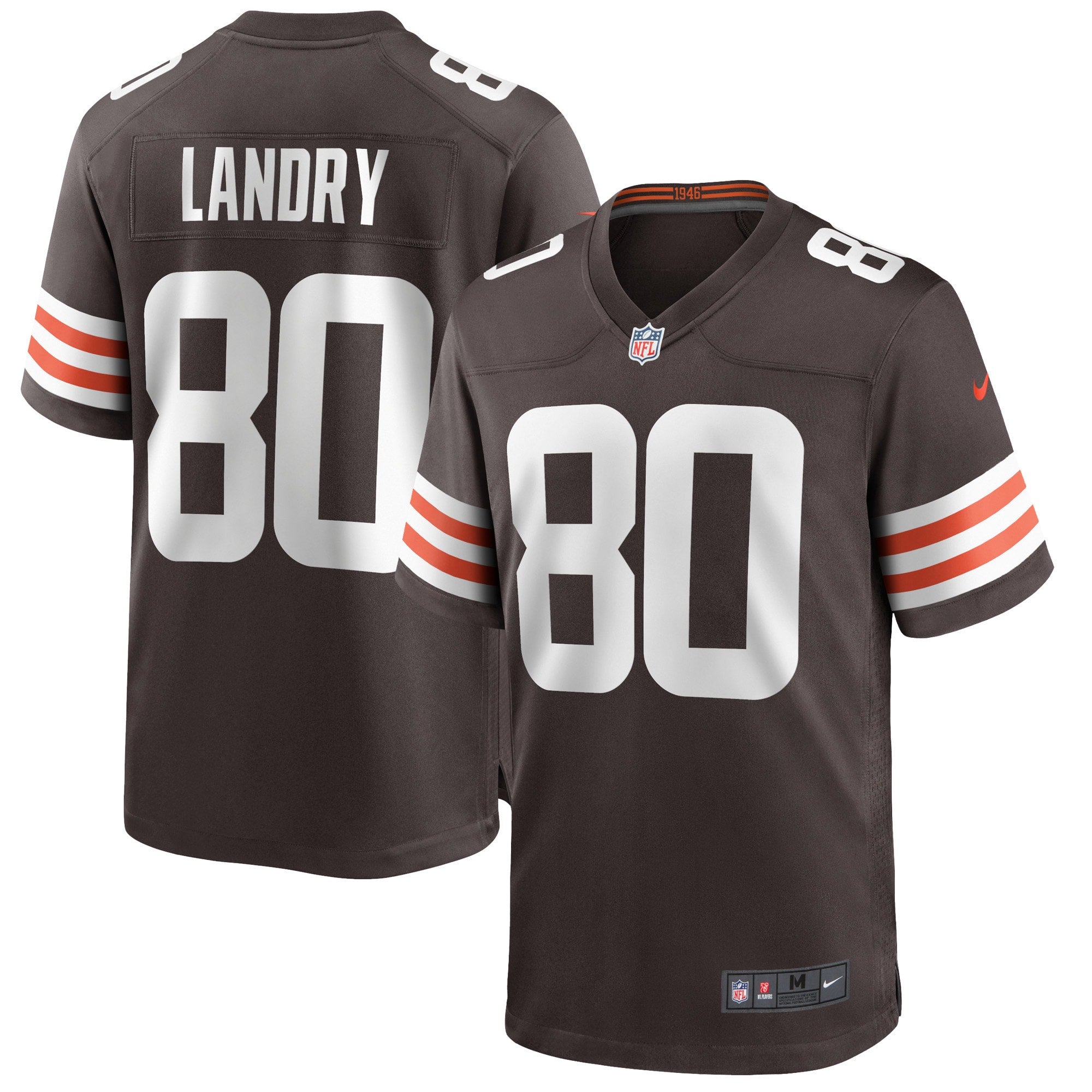 Jarvis Landry Cleveland Browns Nike Game Player Jersey   Brown