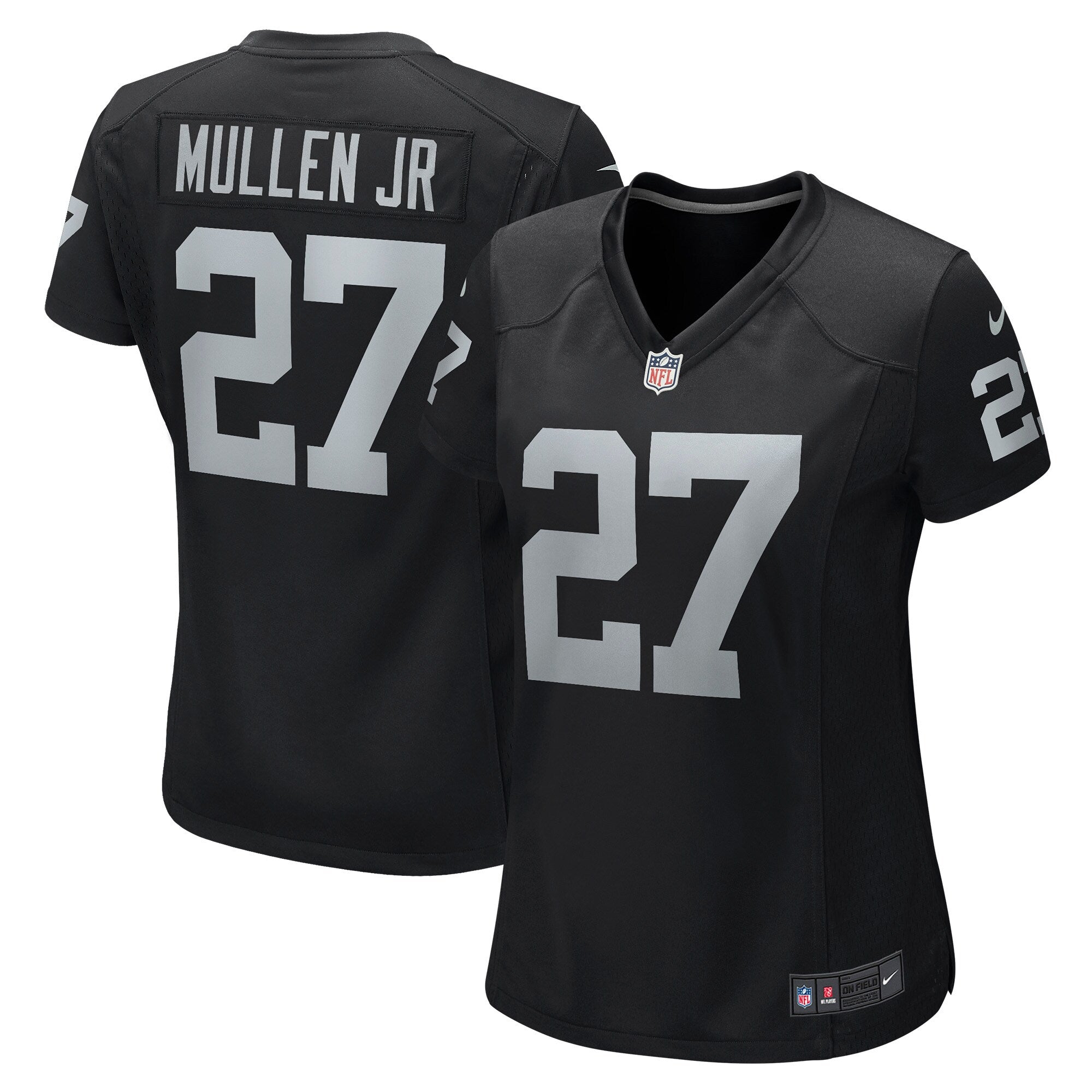 Trayvon Mullen Jr. Las Vegas Raiders Nike Women s Game Player Jersey   Black