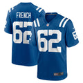 Wesley French Indianapolis Colts Nike Game Player Jersey   Royal