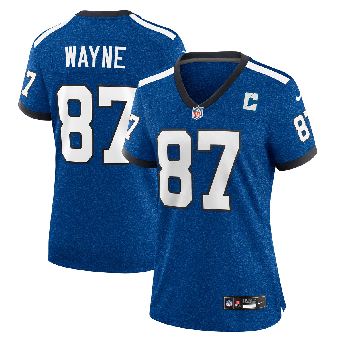 Reggie Wayne Indianapolis Colts Nike Women s Indiana Nights Alternate Game Jersey   Royal