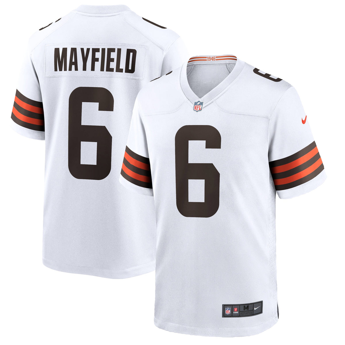 Baker Mayfield Cleveland Browns Nike Player Game Jersey   White