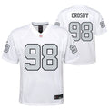 Maxx Crosby Las Vegas Raiders Nike Youth Game Jersey   White