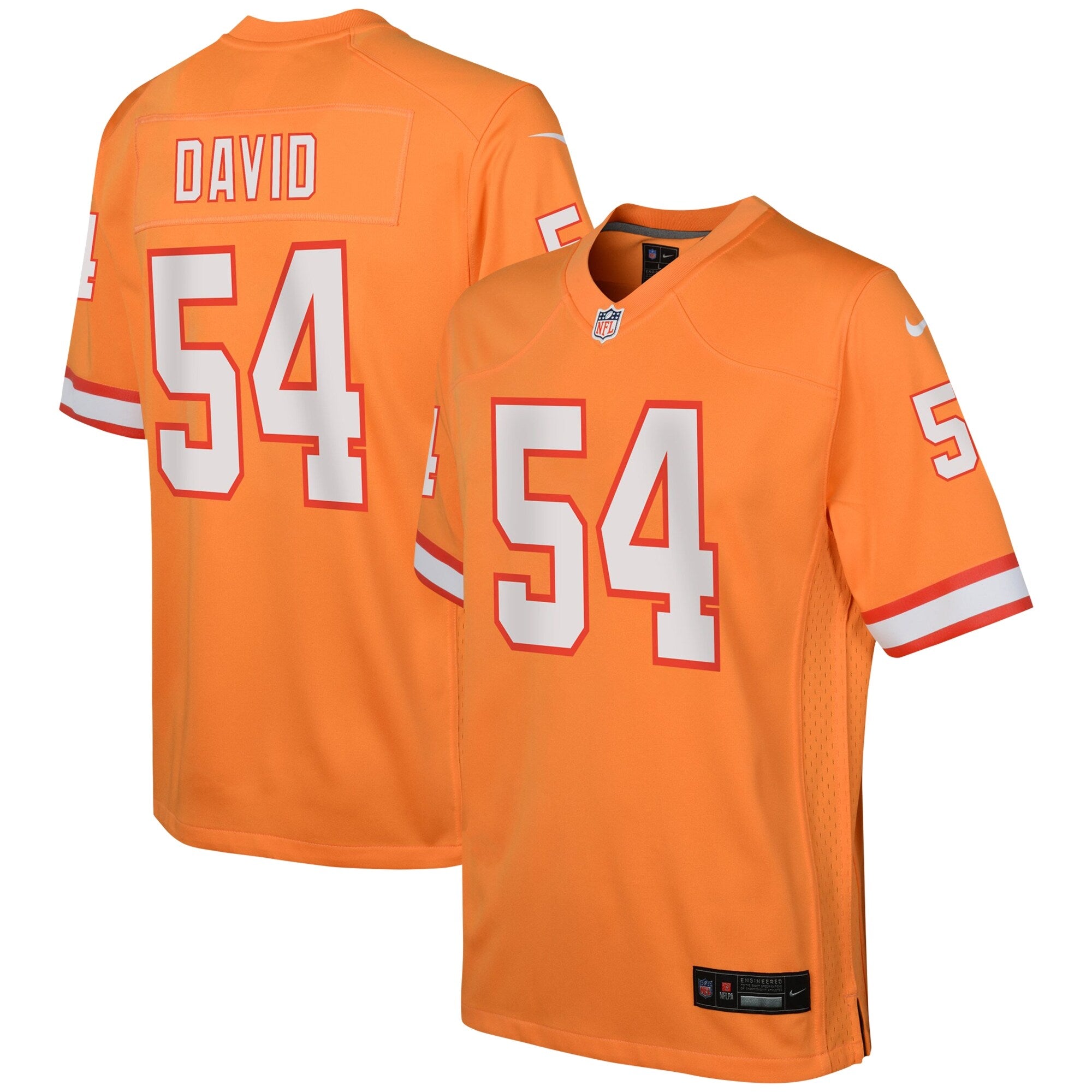 Lavonte David Tampa Bay Buccaneers Nike Youth Game Jersey   Orange