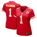 Women s Nike Jerick McKinnon Red Kansas City Chiefs Game Player Jersey