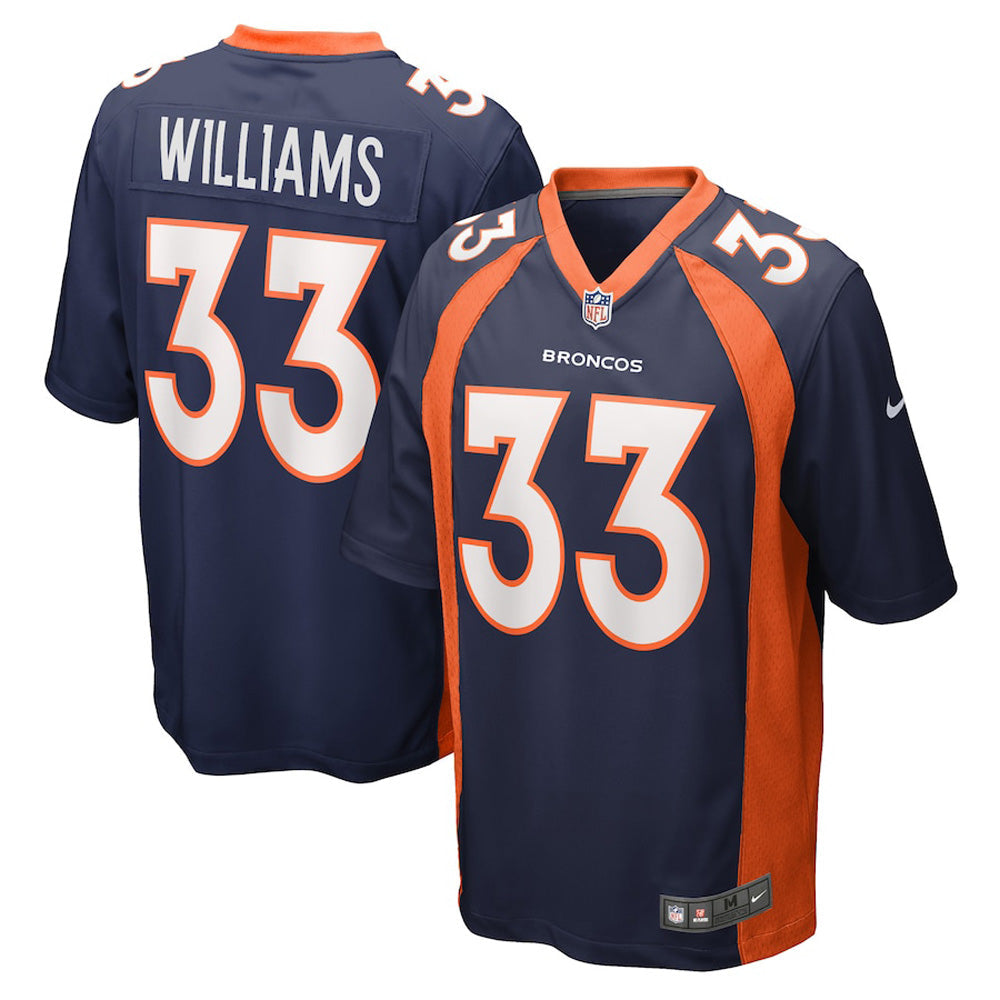 Youth Denver Broncos Javonte Williams Game Jersey   Navy