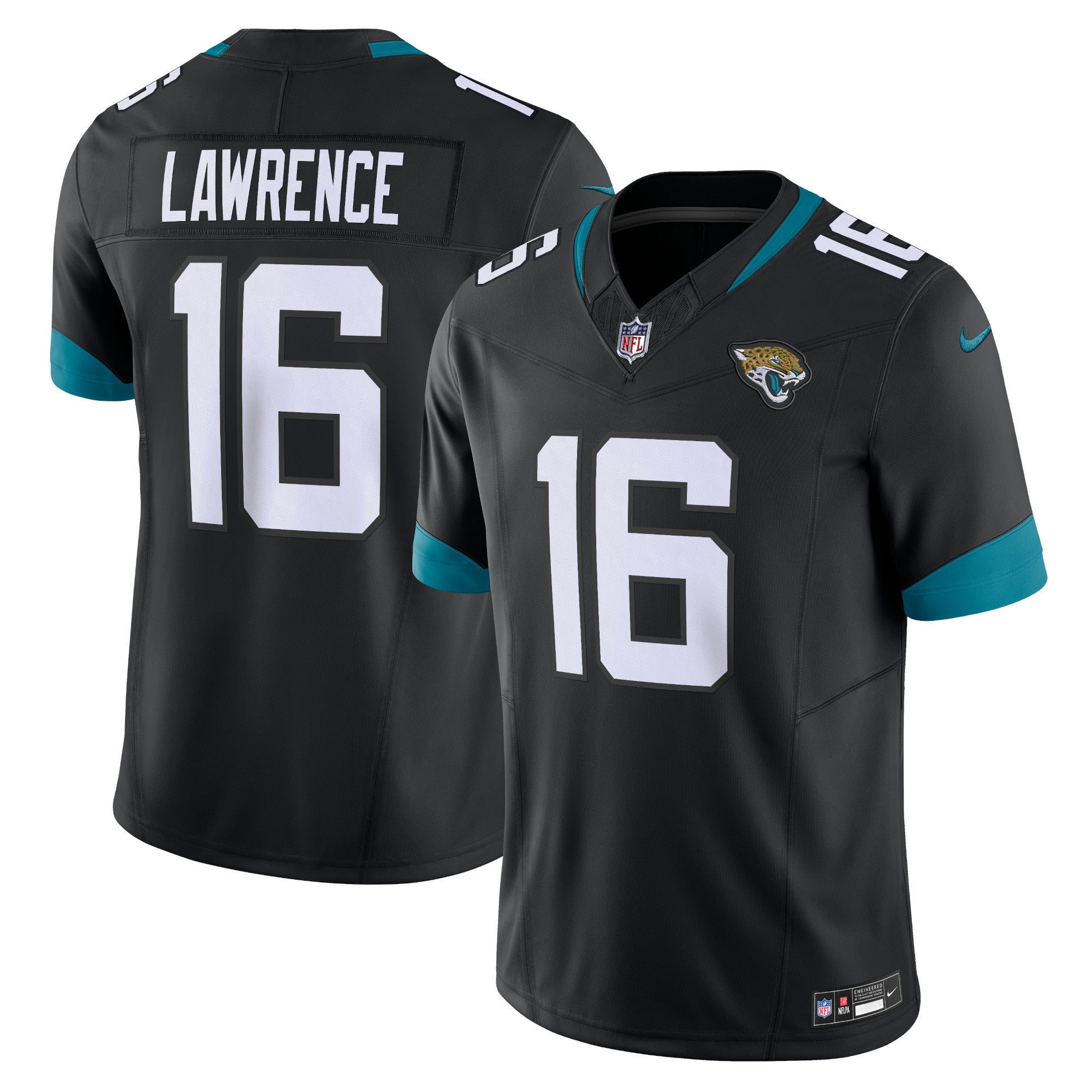 Trevor Lawrence Jacksonville Jaguars Nike Vapor F.U.S.E. Limited Jersey   Black