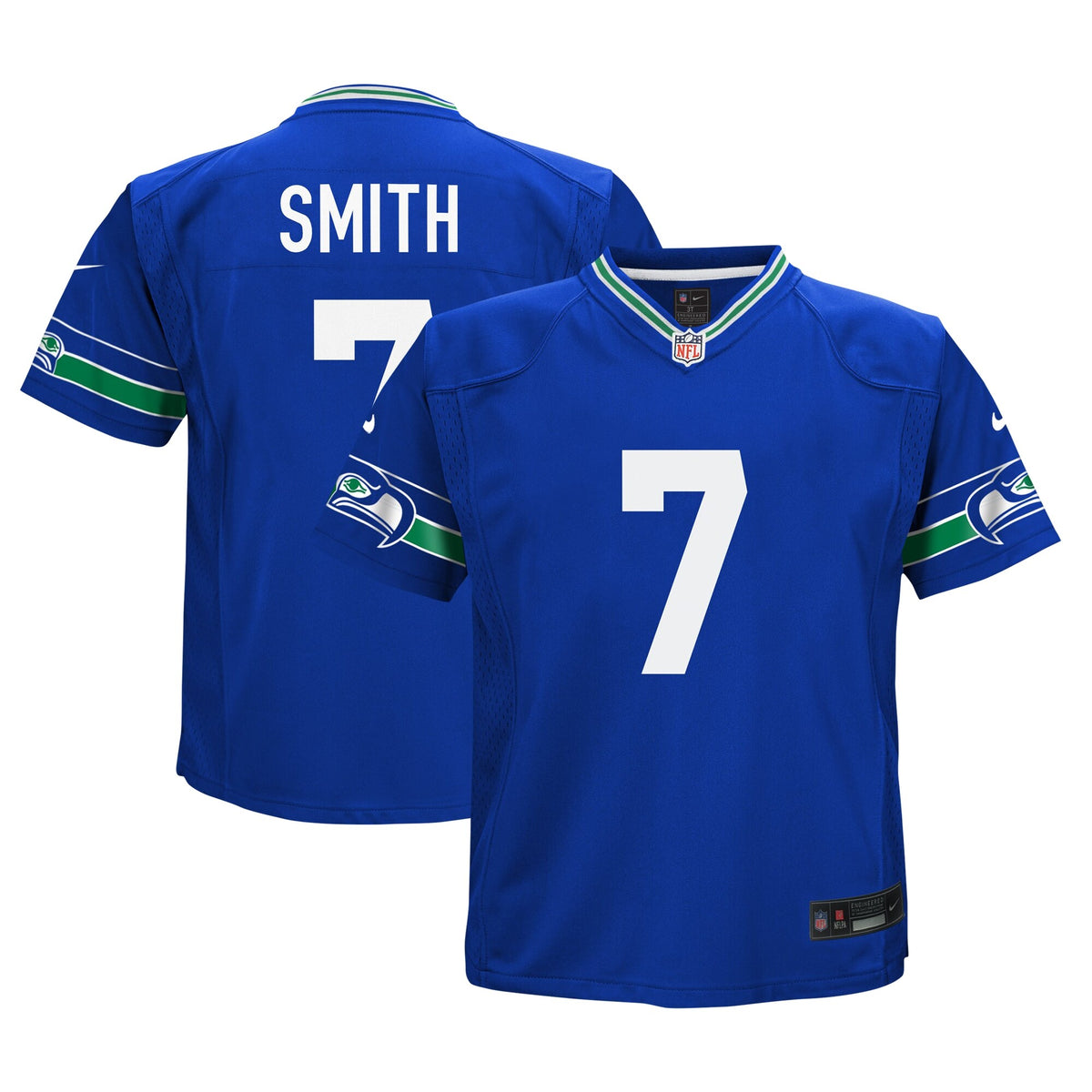 Geno Smith Seattle Seahawks Nike Preschool Game Jersey Royal