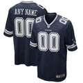 Dallas Cowboys Nike Custom Game Jersey   Navy