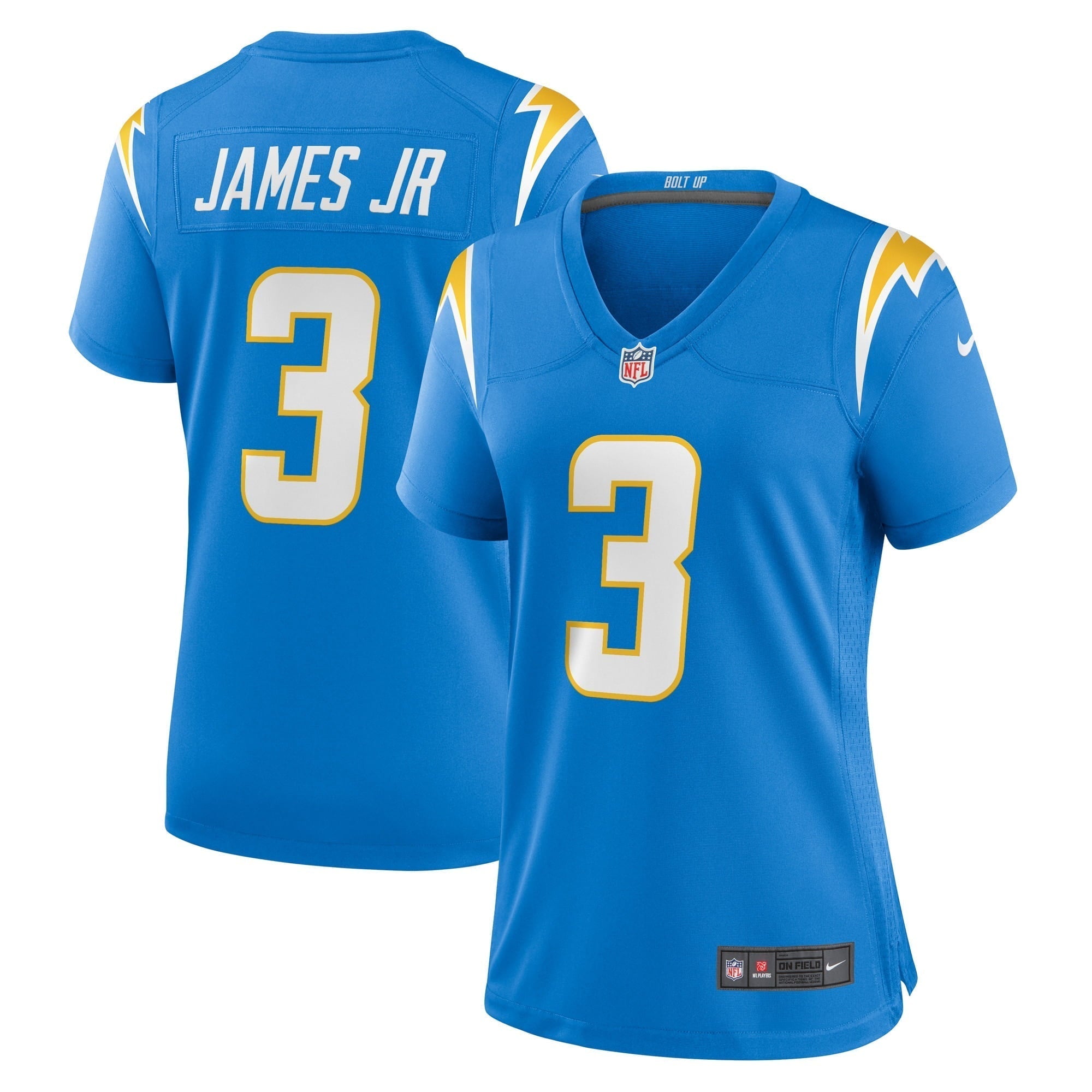 Women s Nike Derwin James Jr. Powder Blue Los Angeles Chargers Game Jersey