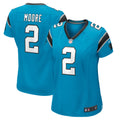 D.J. Moore Carolina Panthers Nike Women s Game Jersey   Blue