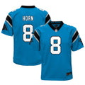 Jaycee Horn Carolina Panthers Nike Youth Game Jersey   Blue