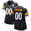 Pittsburgh Steelers Nike Women s Custom Game Jersey   Black