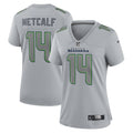 Women s Nike DK Metcalf Gray Seattle Seahawks Atmosphere Fashion Game Jersey